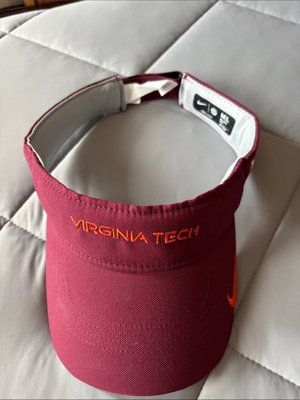 Virginia tech visor